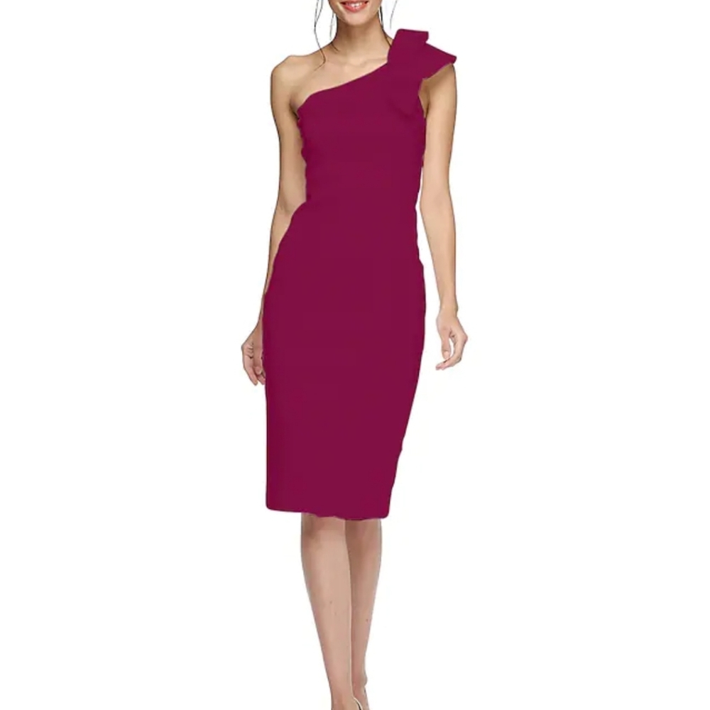 24W taffeta cocktail dress